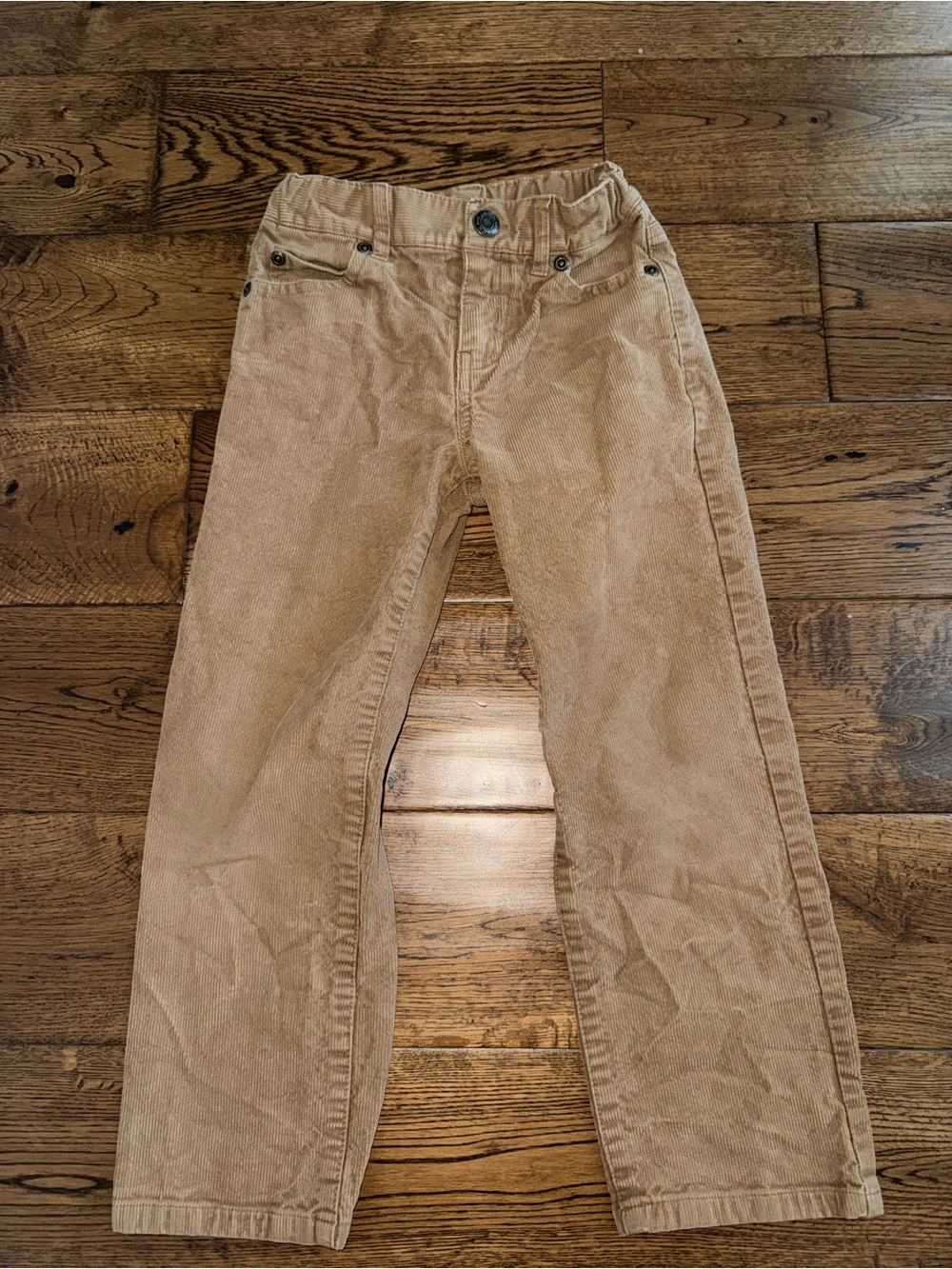 Janie and Jack Tan Corded Boys Pants Size 5